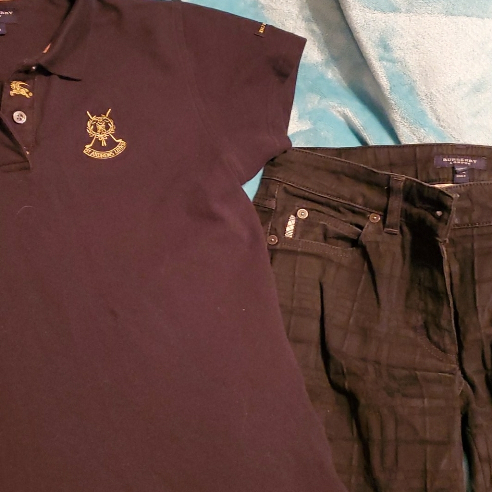 Burberry Shirt and Burberry Jeans